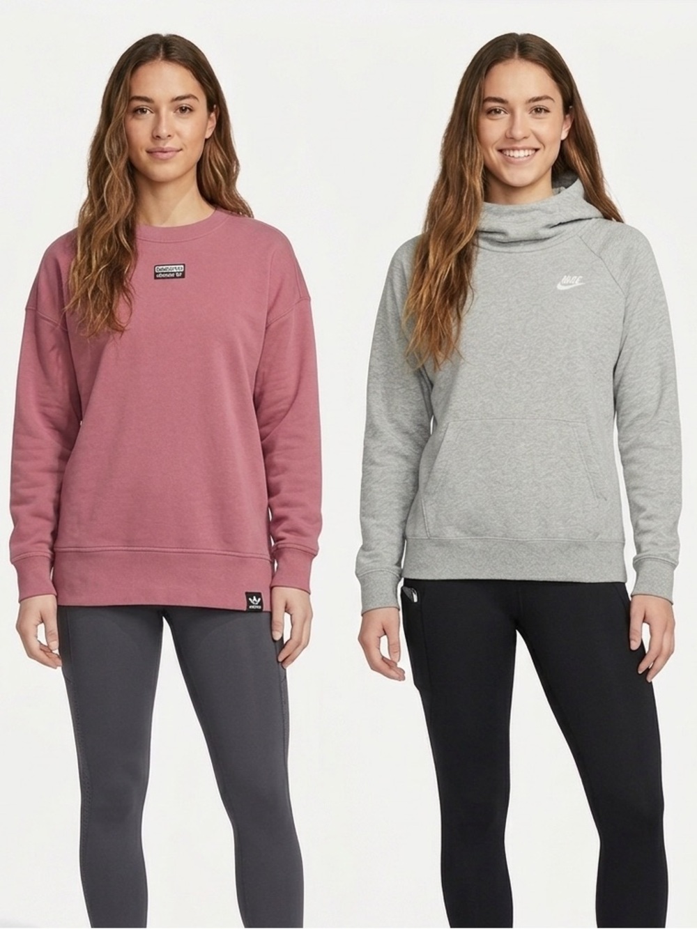 ADIDAS NIKE | CREW NECK HOODIE SMALL BUNDLE